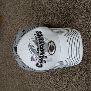 2010 NFL Super Bowl XLV Reebok Conference Champions GreenBay Packers Fitted Hat